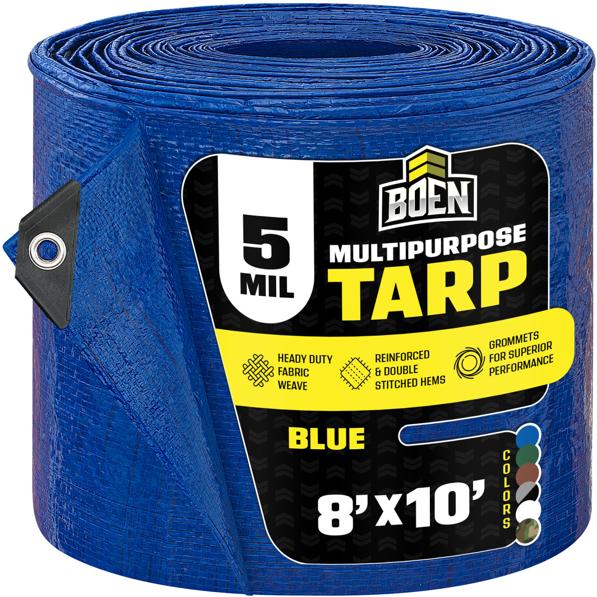 Blue All Purpose 5 Mil Tarp