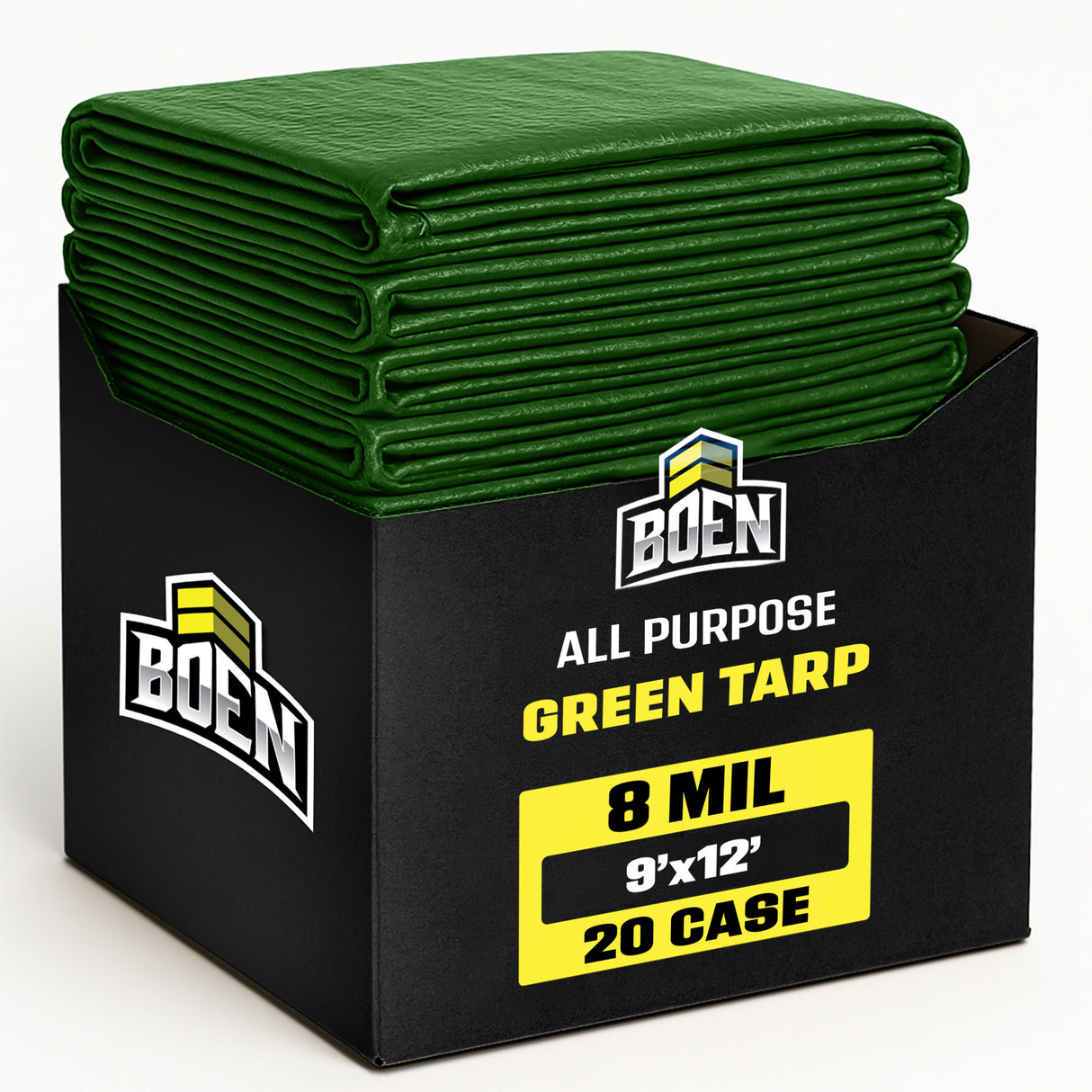 Green All Purpose 8 Mil Tarp Case