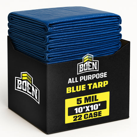 Blue All Purpose 5 Mil Tarp Case