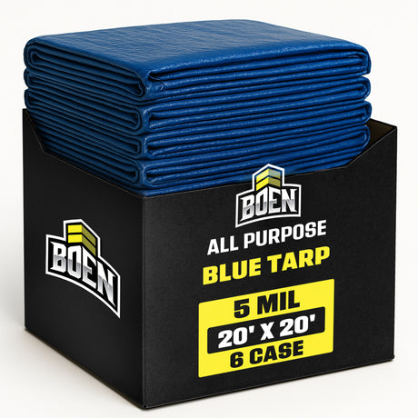 Blue All Purpose 5 Mil Tarp Case