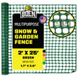 BOEN Snow Fence Green 2x25 ft