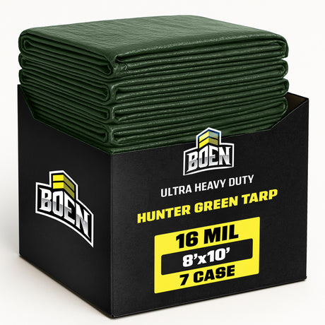 Hunter Green Ultra Heavy Duty 16 Mil Tarp Case
