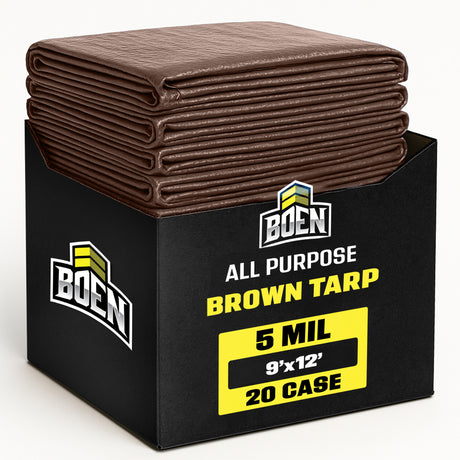 Brown All Purpose 5 Mil Tarp Case