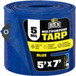 Blue All Purpose 5 Mil Tarp