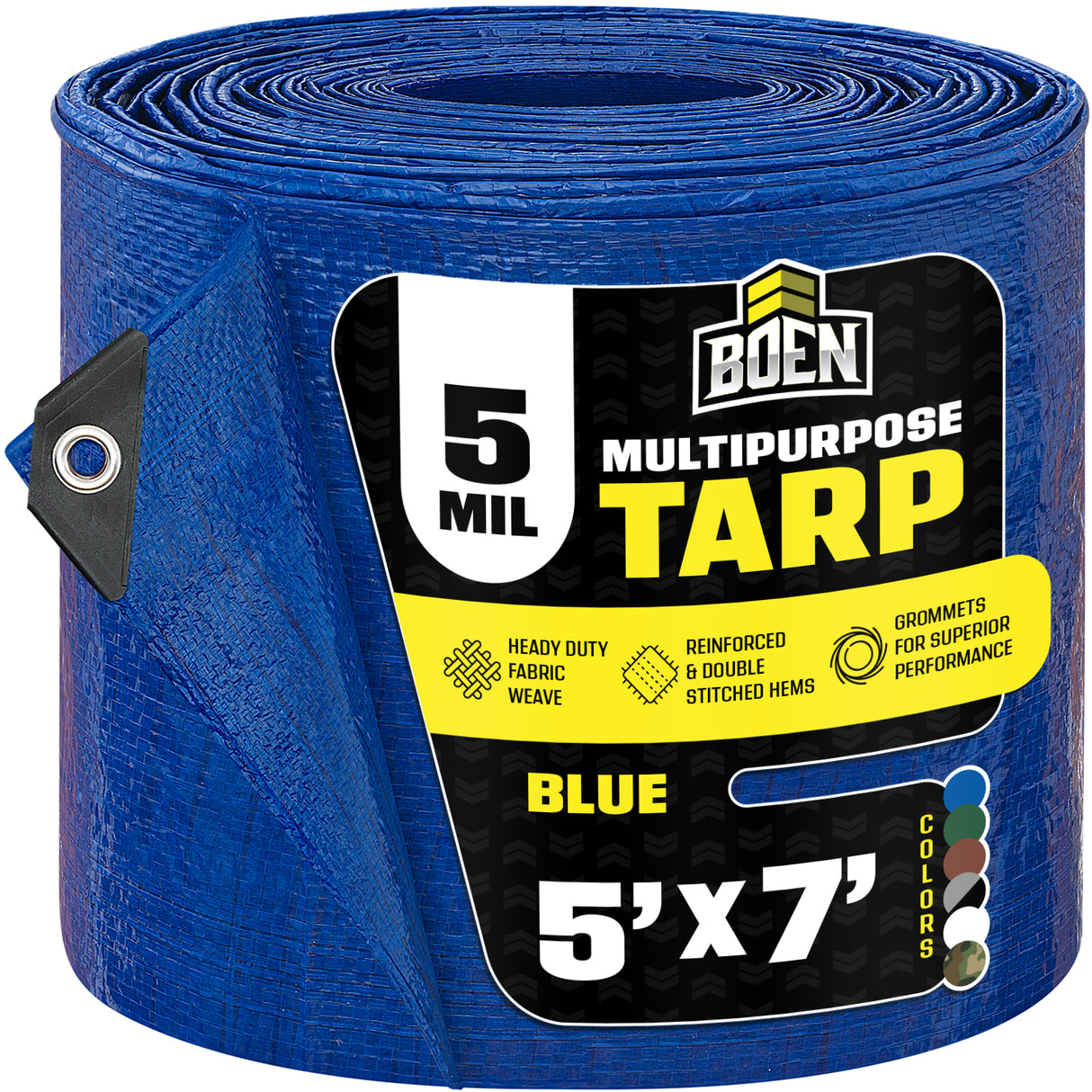 Blue All Purpose 5 Mil Tarp