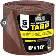 Brown All Purpose 5 Mil Tarp