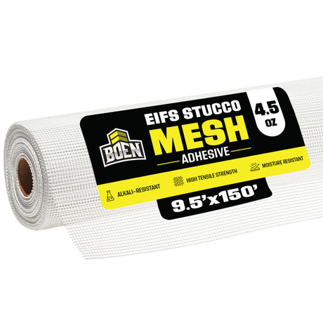BOEN EIFS Mesh 9.5"x150' 4.5 Oz