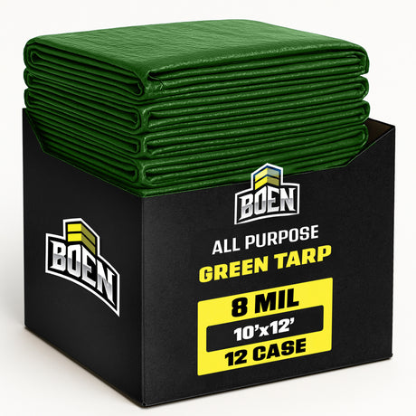 Green All Purpose 8 Mil Tarp Case