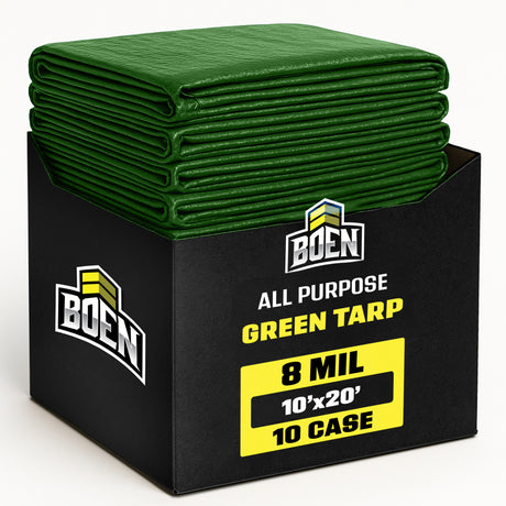 Green All Purpose 8 Mil Tarp Case