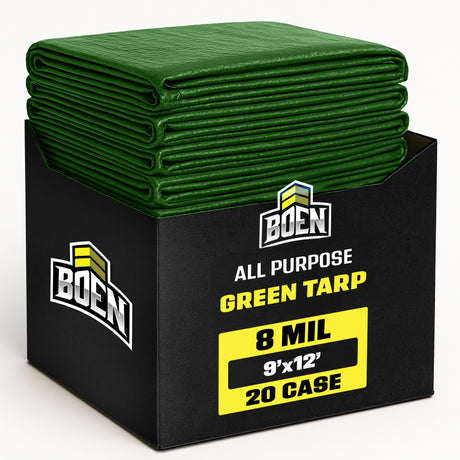 Green All Purpose 8 Mil Tarp Case