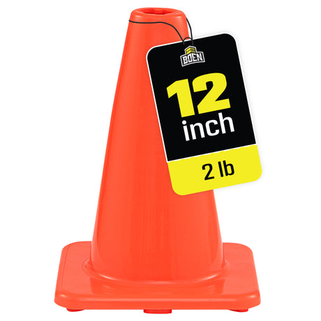 Non-Reflective 12" Traffic Cones
