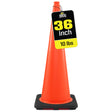 Non-Reflective 36" Traffic Cones