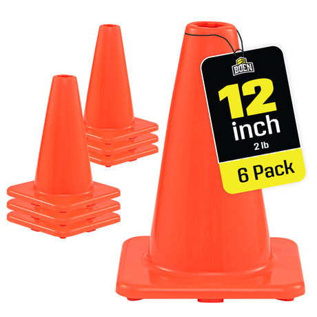 Non-Reflective 12" Traffic Cones