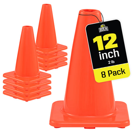Non-Reflective 12" Traffic Cones
