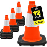 Non-Reflective 12" Traffic Cones Pallet