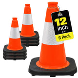 Non-Reflective 12" Traffic Cones Pallet