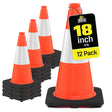 Reflective 18" Traffic Cones