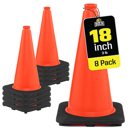Non-Reflective 18" Traffic Cones