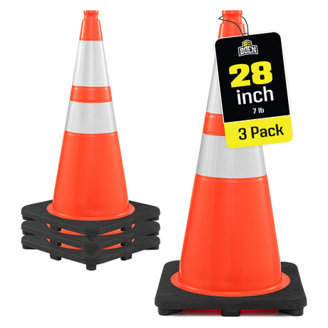 Reflective 28" Traffic Cones