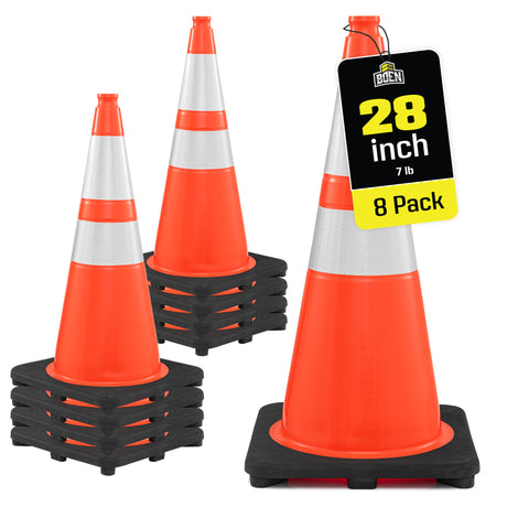 Reflective 28" Traffic Cones