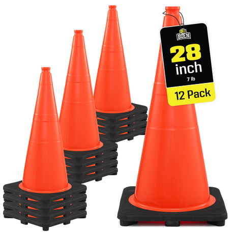 Non-Reflective 28" Traffic Cones