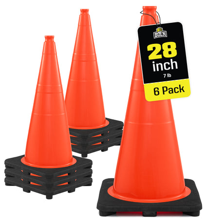 Non-Reflective 28" Traffic Cones