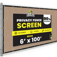 BOEN Privacy Netting Beige 6'x100'