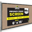 BOEN Privacy Netting Beige 6'x15'