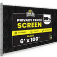BOEN Privacy Netting Black 6'x100'