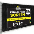 BOEN Privacy Netting Black 6'x50'
