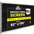 BOEN Privacy Netting Black 92"x150'