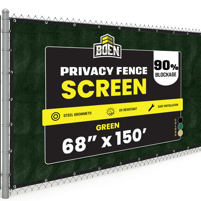 BOEN Privacy Netting Green 68"x150'