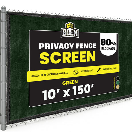 BOEN Privacy Netting Green 10'x150'