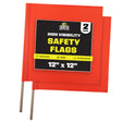 12"x12" Safety Flags