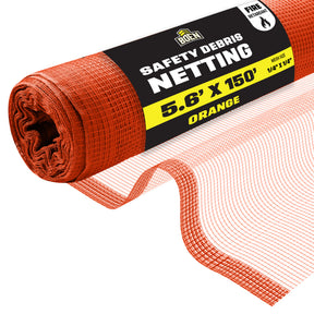 BOEN Safety Debris Netting Orange 5.6'x150'
