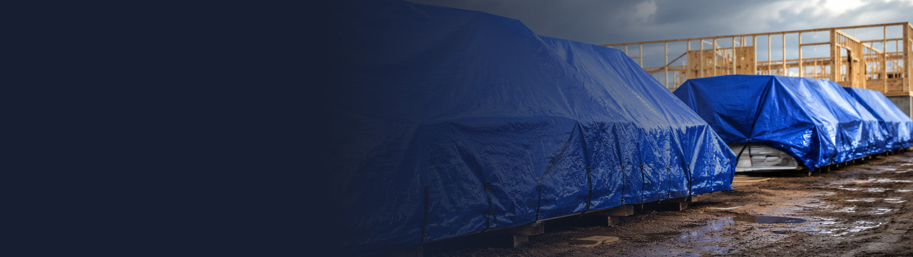 Heavy-Duty Tarp Coverage