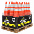 Reflective 28" Traffic Cones Pallet