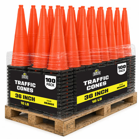 Non-Reflective 36" Traffic Cones Pallet